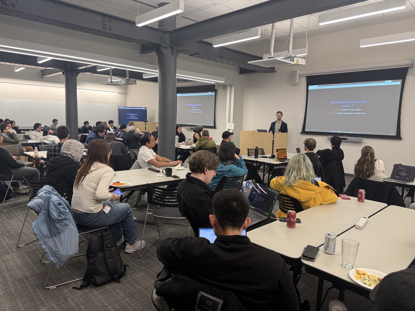 Developer systems session with technical audience