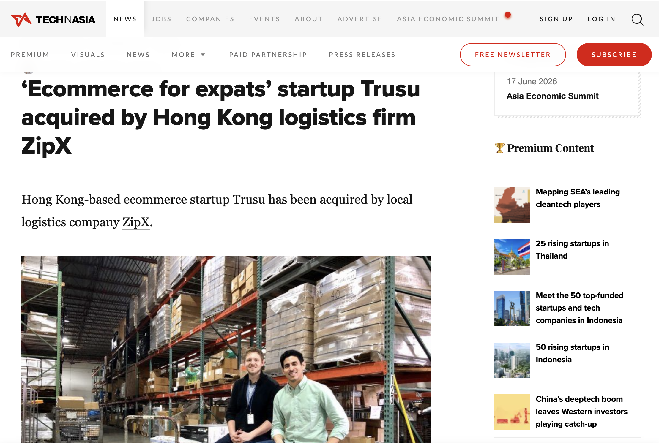 Acquired YC Founder screenshot